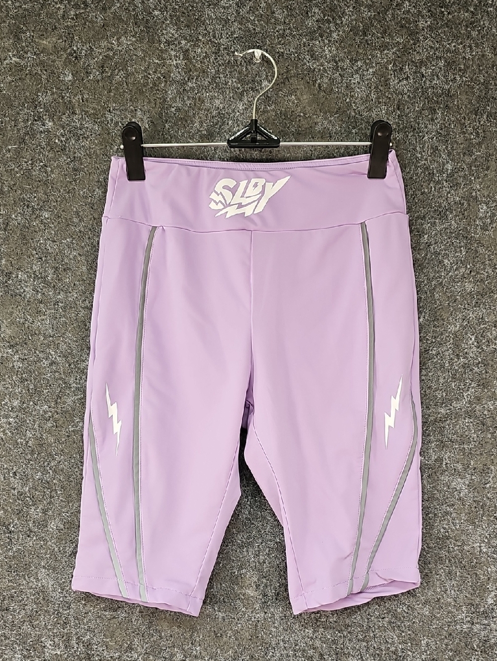 Soleboy Athletic Track Shorts,‎ Purple Gray, Size Medium, Like New